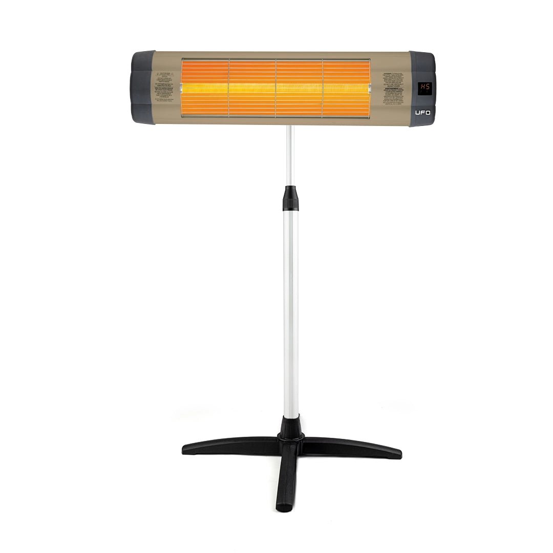 UFO UK - 15 Heater with Telescopic Stand, Adjustable Stand, Remote Control - UFOHEATERS